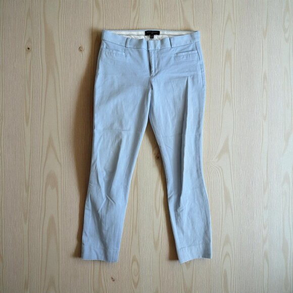 BANANA REPUBLIC Light Blue Sloan Ankle Pants Size 4 - Picture 1 of 9